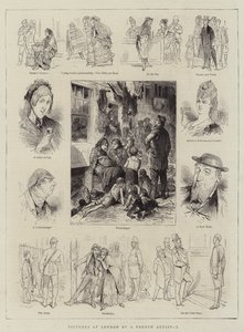 Immagini di Londra di un artista francese, I da English School