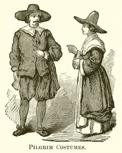 Costumi dei pellegrini da English School