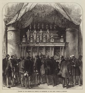 Pellegrini al santuario di Sant
