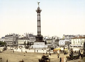Place de la Bastille, Parigi da English School