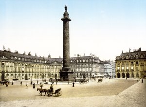 Place de la Colonne Vendome, Parigi da English School
