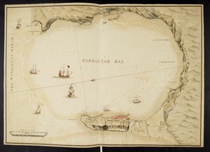 Piano di Gibilterra, Cinque piani della Baia e della Fortezza di Gibilterra da English School