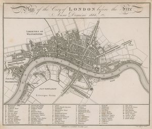 Piano della Città di Londra prima dell