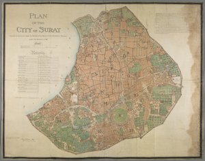 Piano della città di Surat da English School