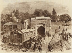 Ferrovia pneumatica per passeggeri da English School
