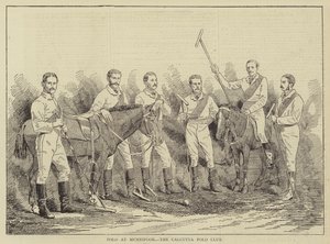 Polo a Munnipoor, il Calcutta Polo Club da English School
