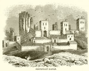 Castello di Pontefract da English School