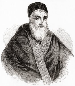 Papa Sisto V o Xystus V, nato Felice Peretti di Montalto, da Ward and Lock