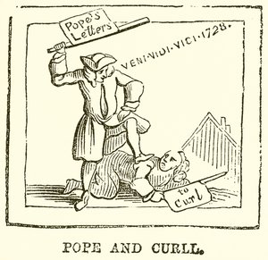Pope e Curll da English School