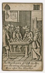 Carta da gioco "Trama papale" (incisione)