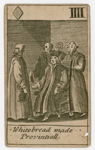 Carta da gioco del complotto papista da English School