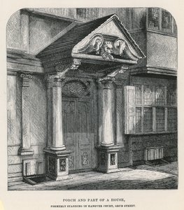 Portico e parte di una casa da English School