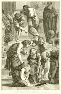 Parte delle Scuole di Atene (Galleria Della Segnatura) da English School