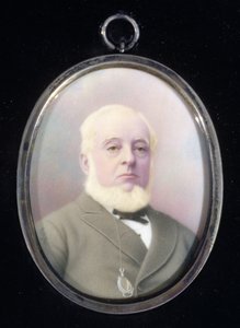 Ritratto miniatura di Warren de la Rue (1815-89)