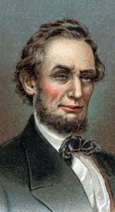 Ritratto di Abraham Lincoln - Ritratto di Abraham Lincoln (1809-1865) 16º Presidente degli Stati Uniti d