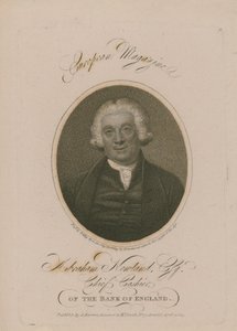 Ritratto di Abraham Newland da English School