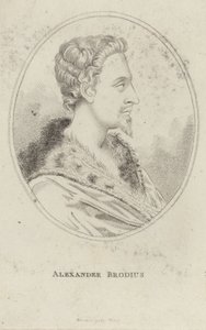 Ritratto di Alexander Brodius da English School