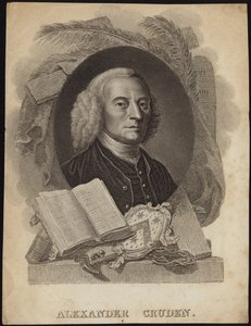 Ritratto di Alexander Cruden da English School