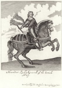 Ritratto di Alexander Leslie, Conte di Leven da English School