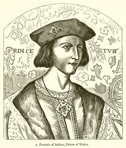 Ritratto di Arturo, Principe di Galles da English School
