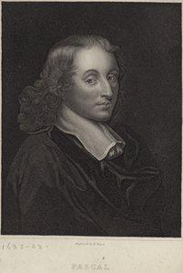 Ritratto di Blaise Pascal da English School