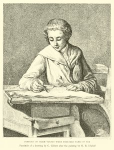 Ritratto di Carle Vernet a quattordici anni da English School