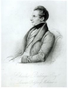 Ritratto di Charles Babbage, 1832