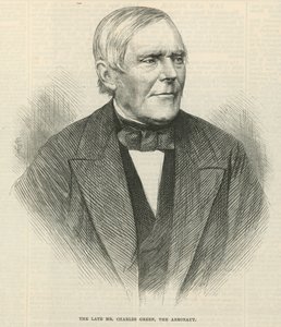 Ritratto di Charles Green da English School