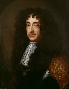 Ritratto di Carlo II (1630-85) da English School