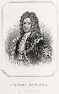 Ritratto di Charles Seymour, Duca di Somerset da English School