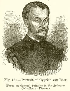 Ritratto di Cyprian Van Roor da English School
