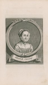 Ritratto di Elizabeth Canning da English School