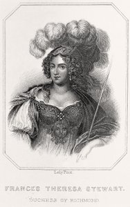 Ritratto di Frances Theresa Stewart da English School