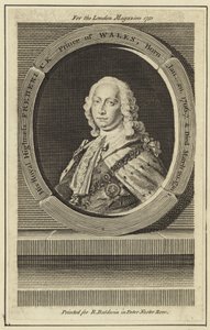 Ritratto di Federico, Principe di Galles da English School