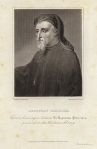 Ritratto di Geoffrey Chaucer da English School