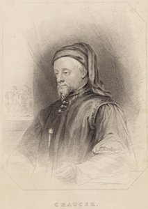 Ritratto di Geoffrey Chaucer da English School