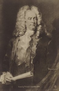Ritratto di George Friedrich Handel da English School