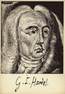 Ritratto di Georg Friedrich Händel da English School