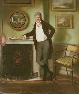 Ritratto di George Henckell nel suo studio, c.1800