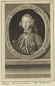 Ritratto di Giorgio, Principe di Galles da English School