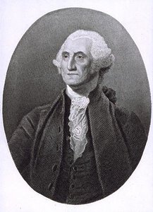 Ritratto di George Washington da English School