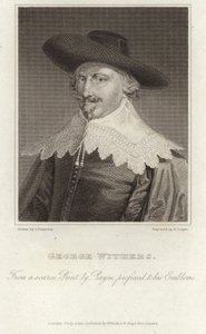 Ritratto di George Wither da English School