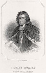 Ritratto di Gilbert Burnet, Vescovo di Salisbury da English School