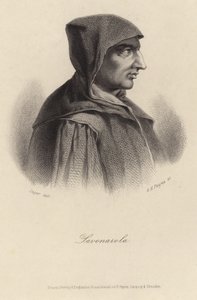 Ritratto di Girolamo Savonarola da English School