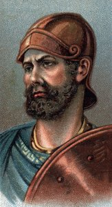 Ritratto di Annibale Barca - Ritratto di Annibale o Annibale Barca (ca. 247-183 a.C.), generale e statista cartaginese - Dalla serie 