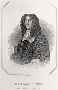 Ritratto di Heneage Finch, Conte di Nottingham da English School