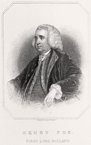 Ritratto di Henry Fox, primo Lord Holland da English School