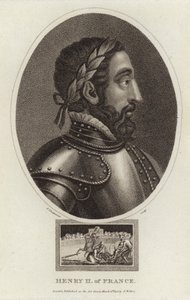 Ritratto di Enrico II di Francia da English School