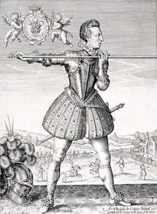 Ritratto di Enrico, Principe di Galles (1594-1612) inciso da Simon de Passe (1595-1647) 1612 da English School