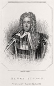 Ritratto di Henry St. John, Visconte Bolingbroke da English School